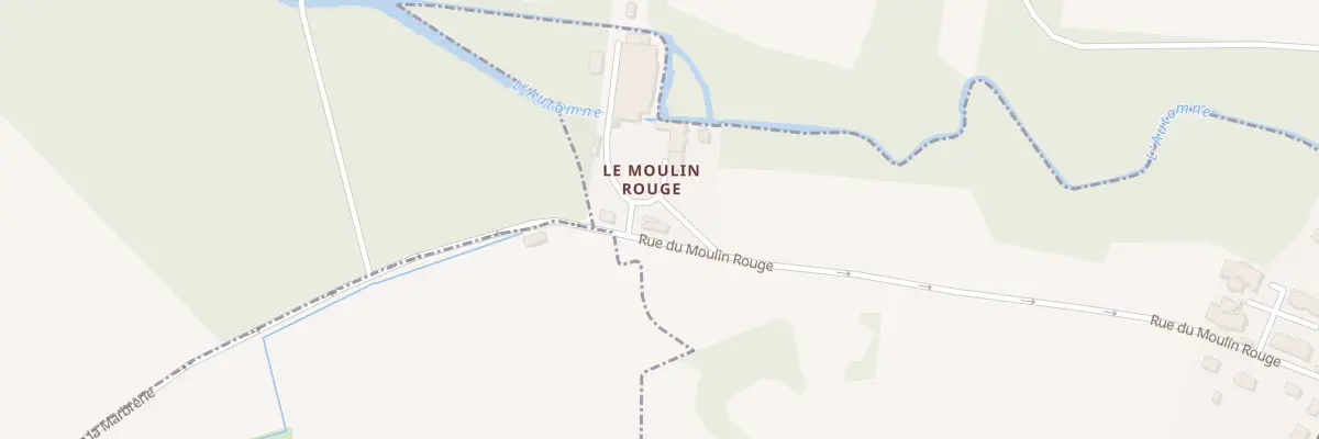 Plan du 5129F Rue du Moulin Rouge à Saintines