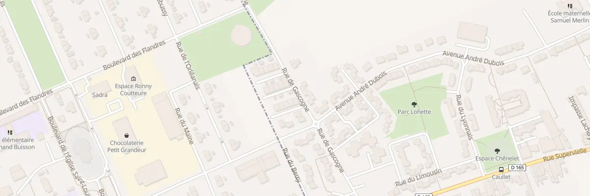 Plan du 9 Rue du Bourbonnais à Loos-en-Gohelle