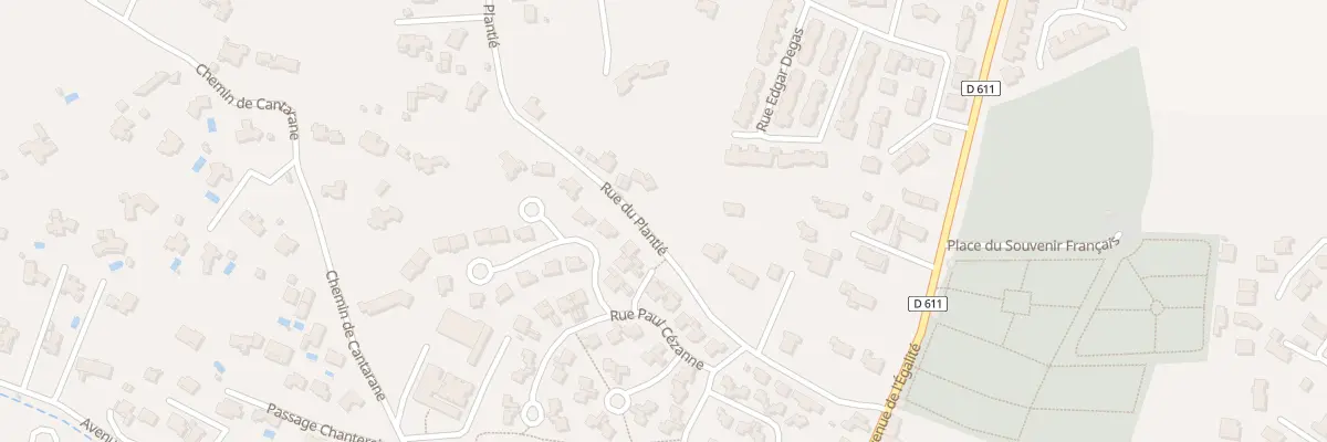 Plan du 22B Rue du Plantier à Lézignan-Corbières