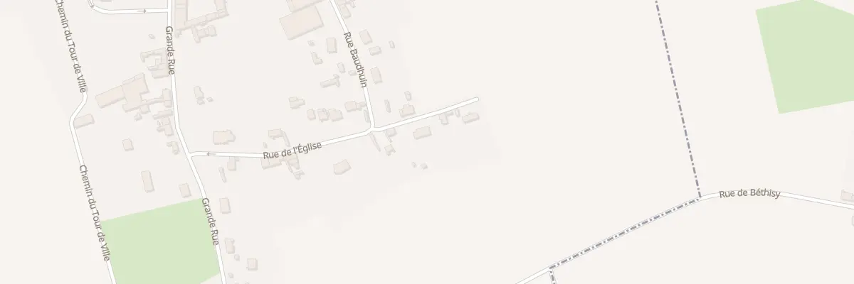 Plan du 20 Rue de l’Eglise à Maucourt