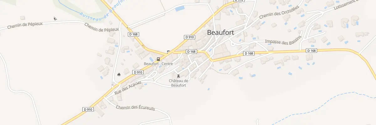 Plan du 4 Rue Bombecul à Beaufort