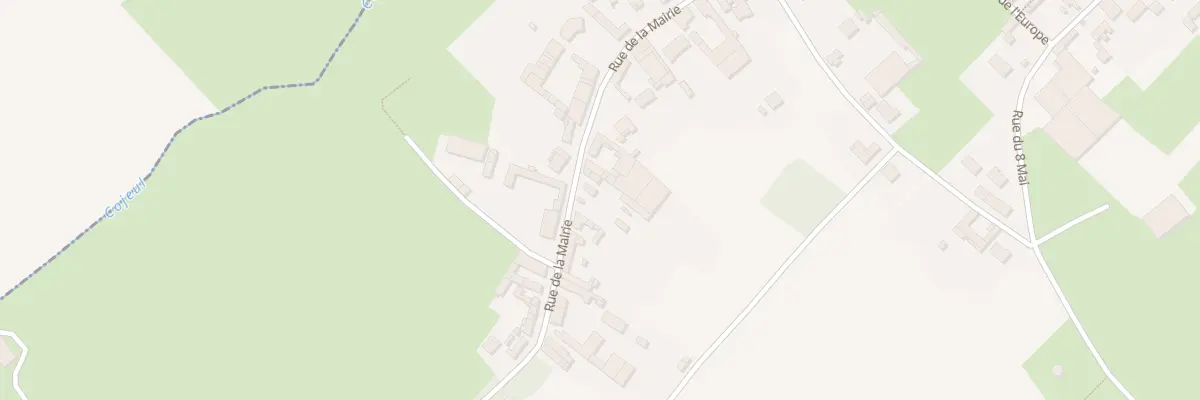Plan du 25 Rue de la Mairie à Boiry-Saint-Martin