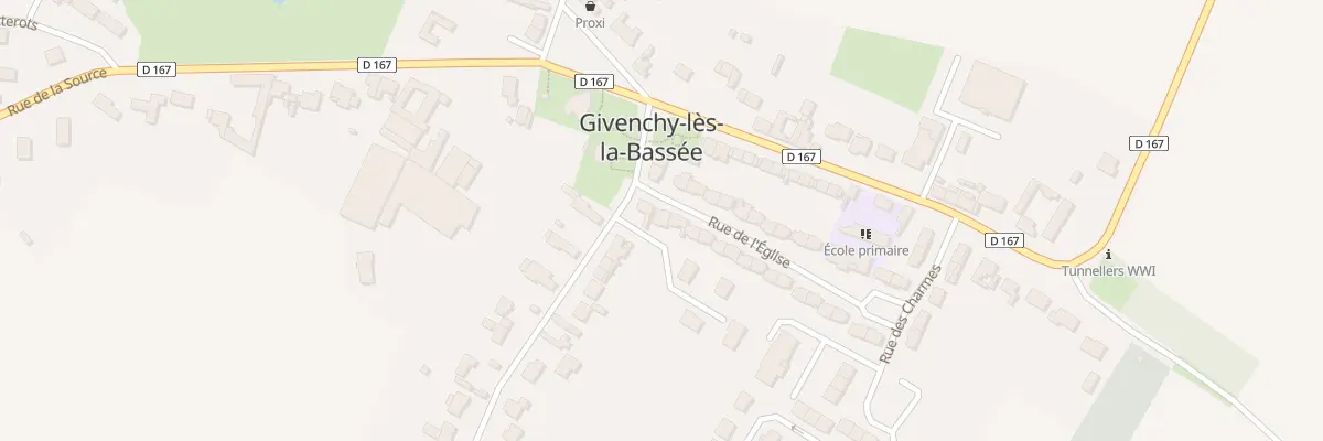 Plan du 4B Rue de l’Eglise à Givenchy-lès-la-Bassée