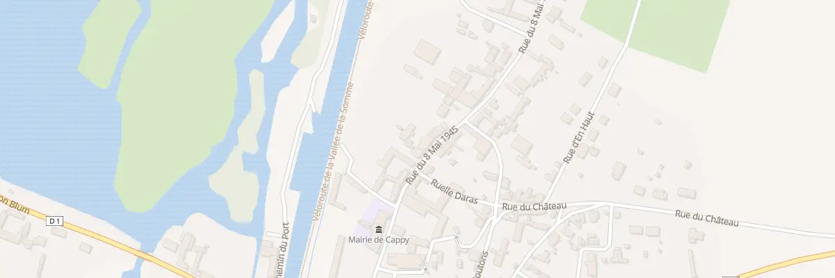 Plan du 16 Rue du Huit Mai 1945 à Cappy