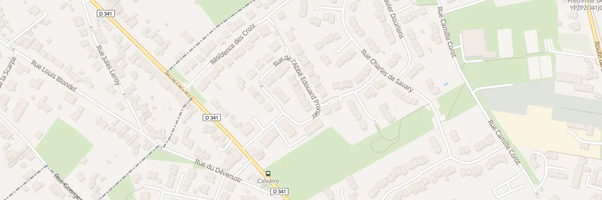 Plan du 8 Rue de l’Abbe Edouard Pronier à Sainte-Catherine