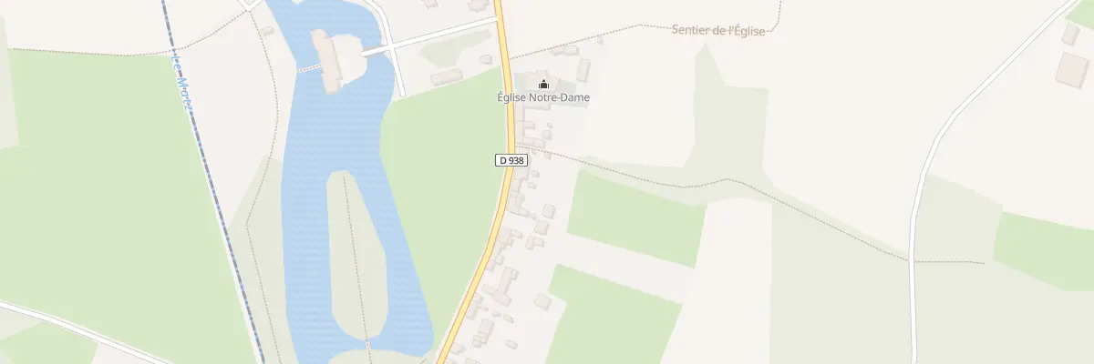 Plan du 61 Rue du Général Leclerc à Ricquebourg