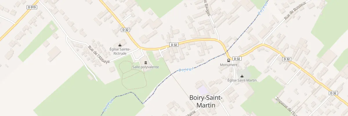 Plan du 17 Rue de l’Eglise à Boiry-Sainte-Rictrude