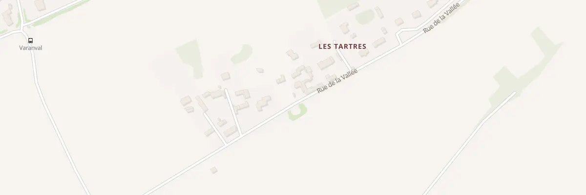 Plan du 357 Rue de la Vallée à Jaux