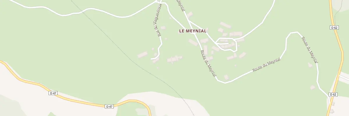 Plan du 5014 Le Meynial à Lugarde