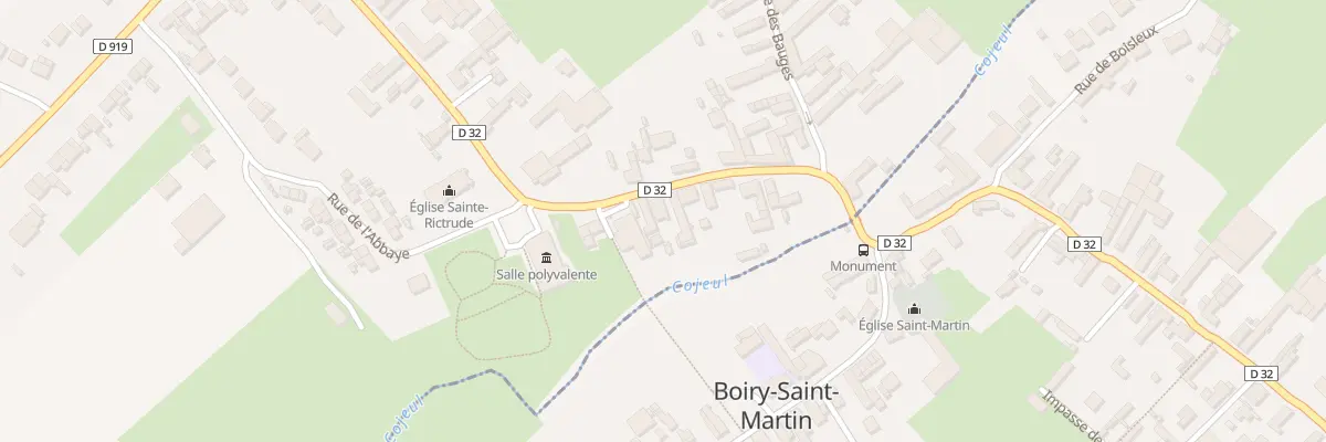 Plan du 15B Rue de l’Eglise à Boiry-Sainte-Rictrude