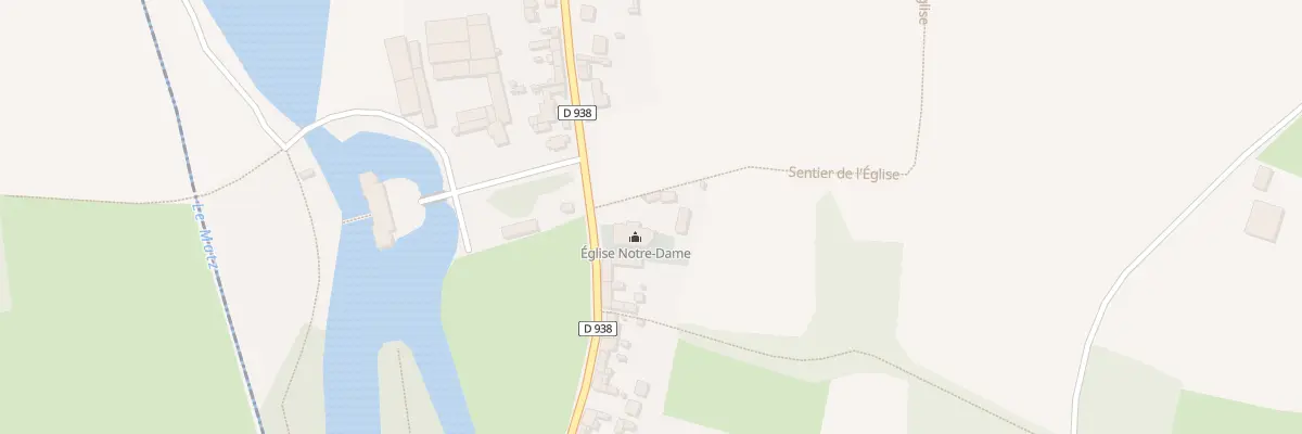 Plan du 53B Rue du Général Leclerc à Ricquebourg