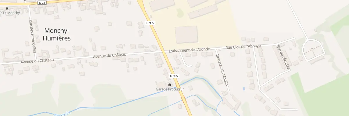 Plan du 226 Le Moulin à Monchy-Humières