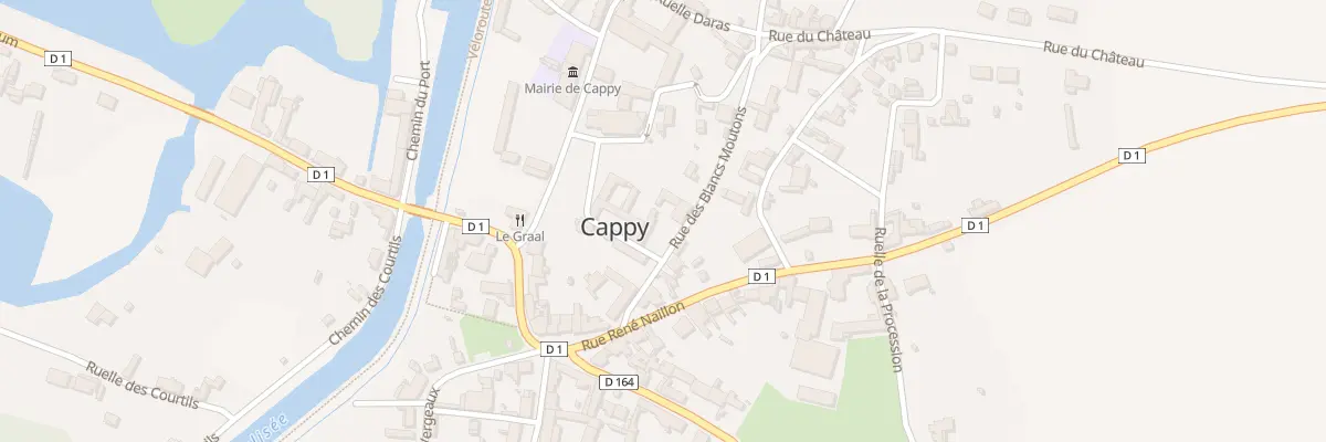 Plan du 4 Rue des Blancs Moutons à Cappy