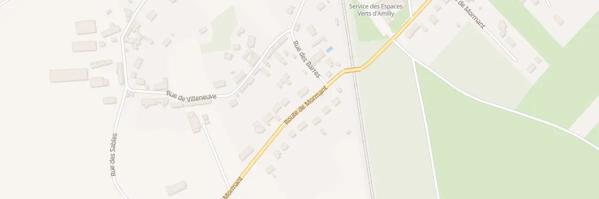 Plan du 580 Rue de Mormant à Amilly