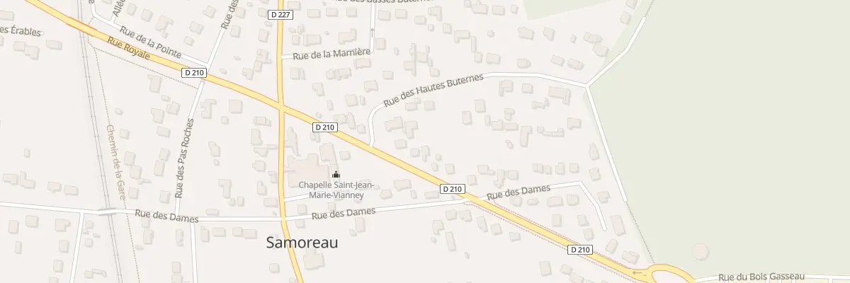 Plan du 21B Rue Royale à Samoreau