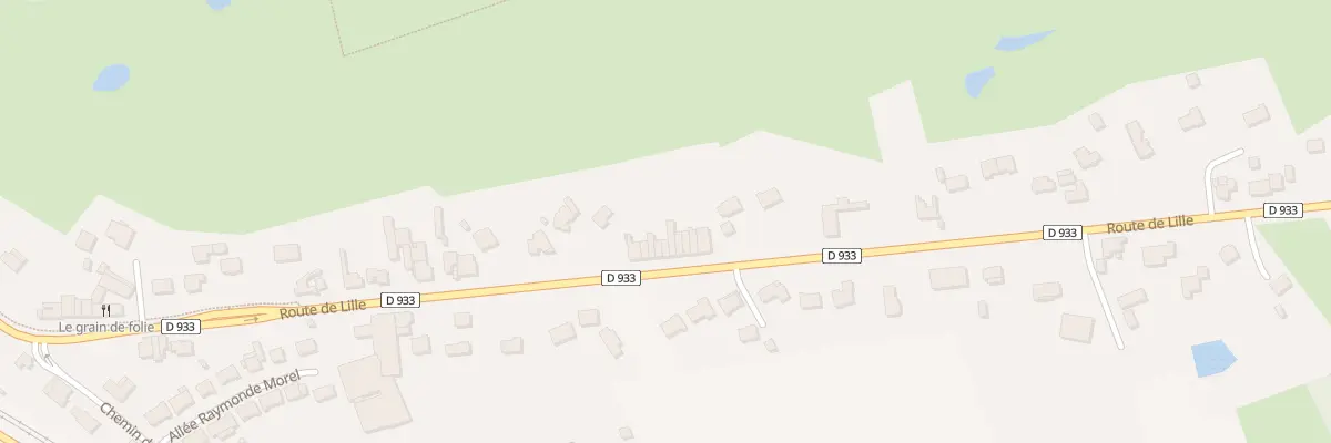 Plan du 2309 Rte de Lille à Bailleul