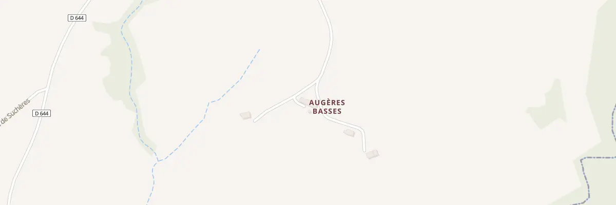 Plan du 5074 Augeres Basses à Saint-Donat