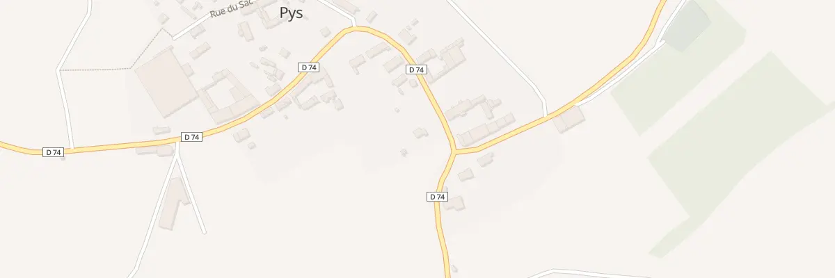 Plan du 6 Rue d’En Bas à Pys