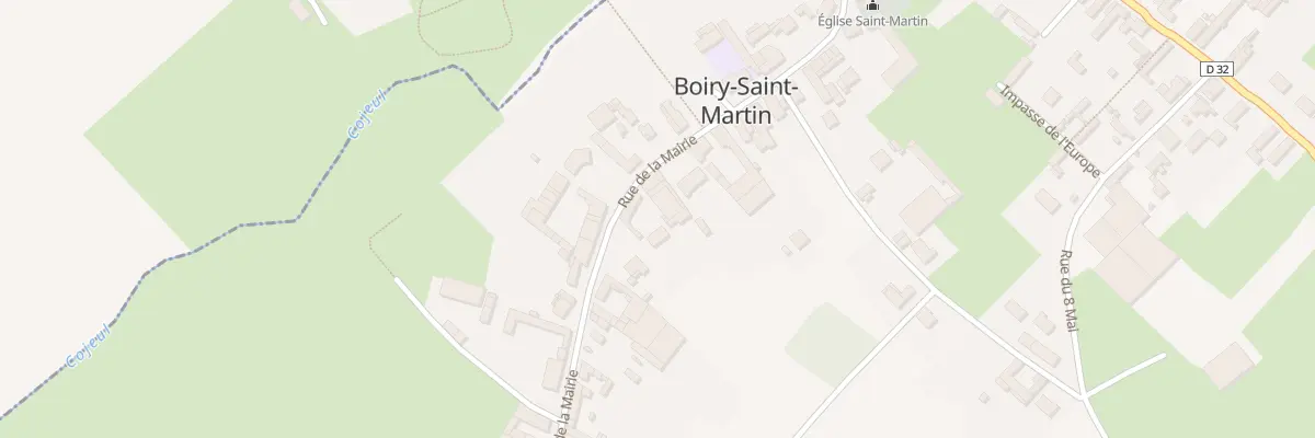 Plan du 17 Rue de la Mairie à Boiry-Saint-Martin
