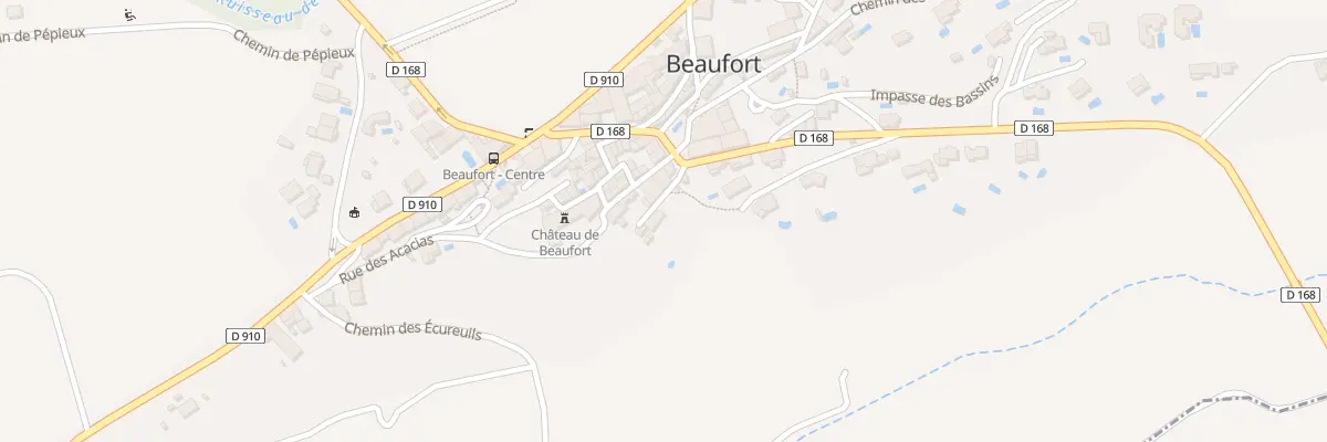 Plan du 1B Imp des Jardins à Beaufort