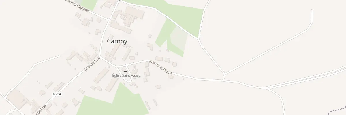 Plan du 7 Rue de la Plaine à Carnoy-Mametz