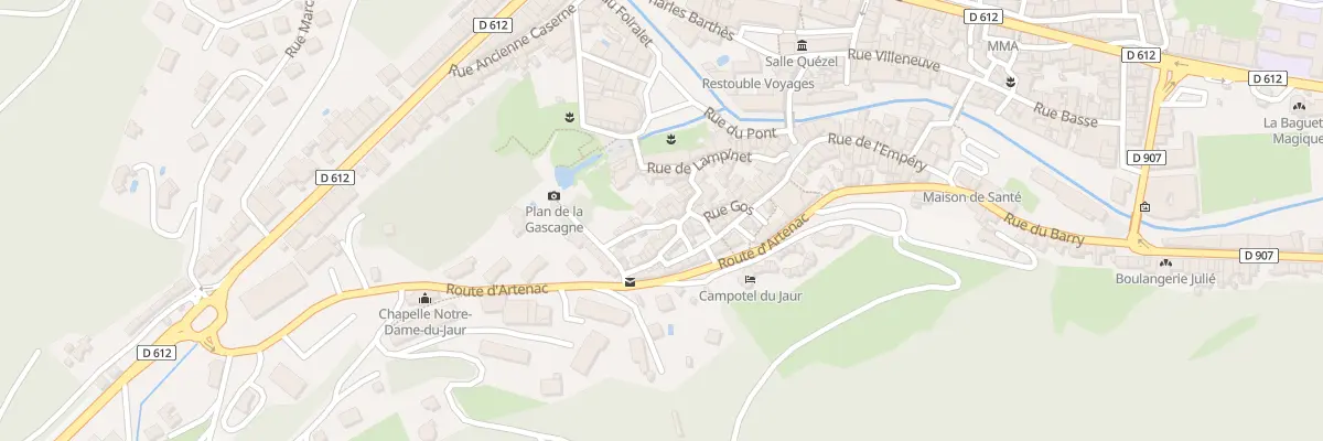 Plan du 4 Rue de Gascagne à Saint-Pons-de-Thomières