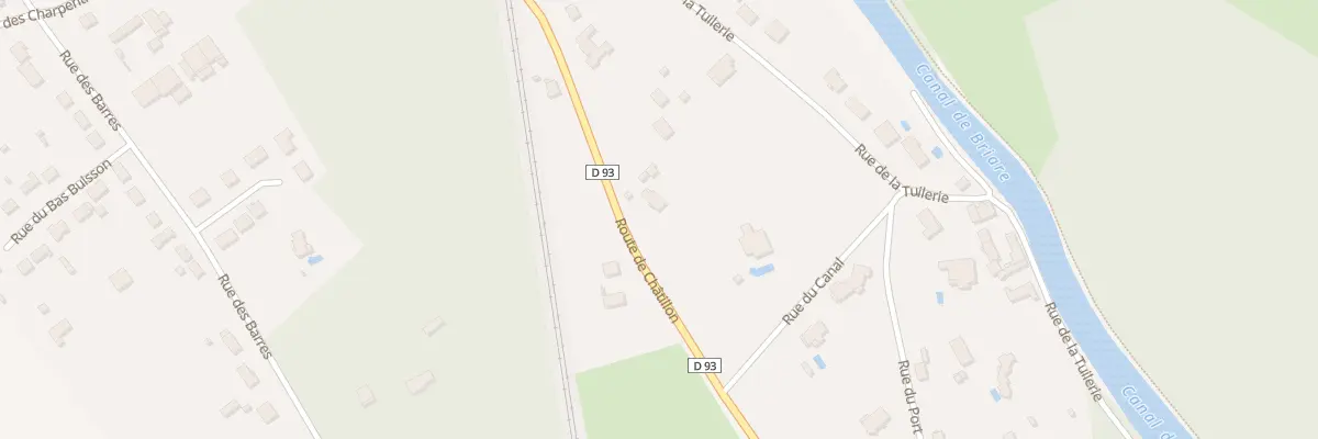 Plan du 197 Rte de Châtillon à Amilly