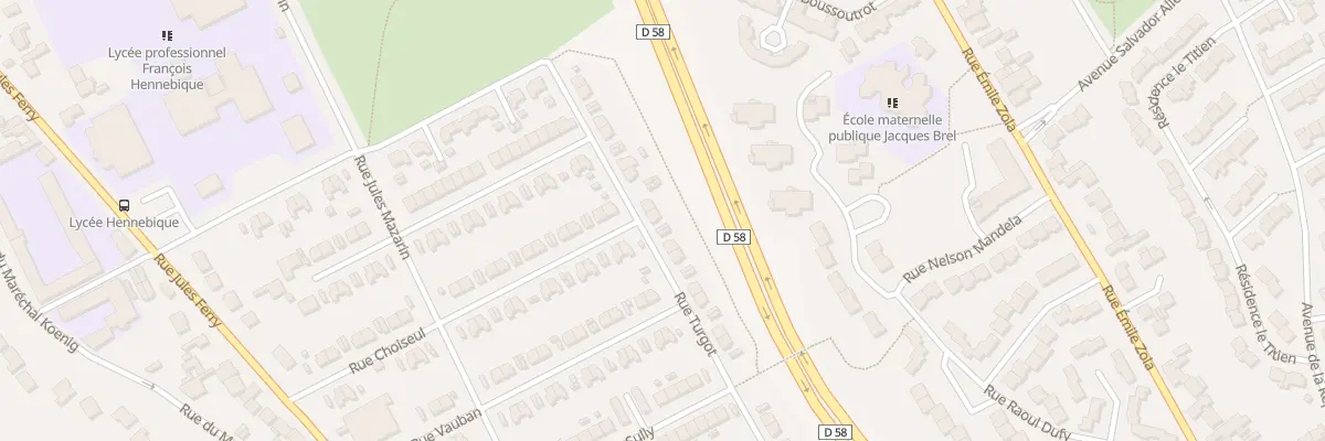 Plan du 30 Rue Turgot à Liévin