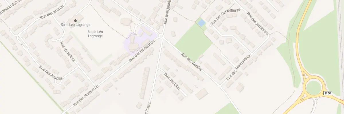 Plan du 6 Rue des Genets à Agny