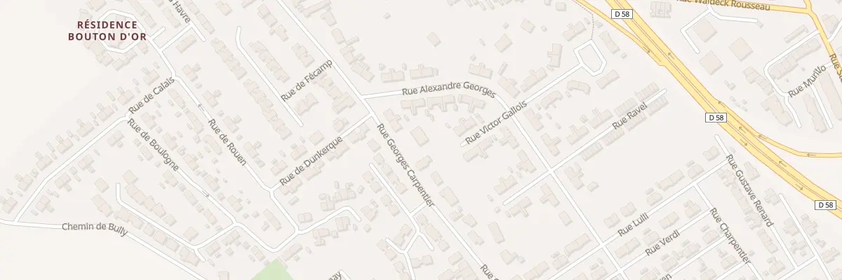 Plan du 59 Rue Georges Carpentier à Liévin