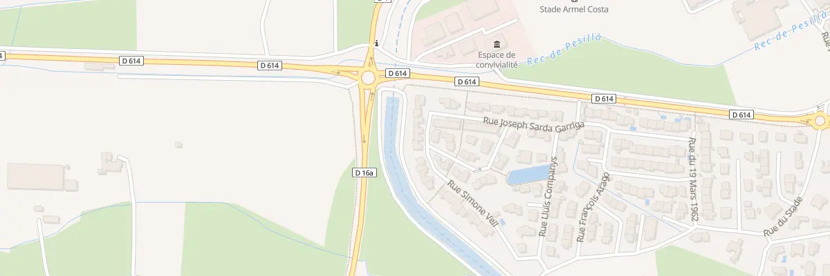 Plan du 31 Rue Simone Veil à Pézilla-la-Rivière