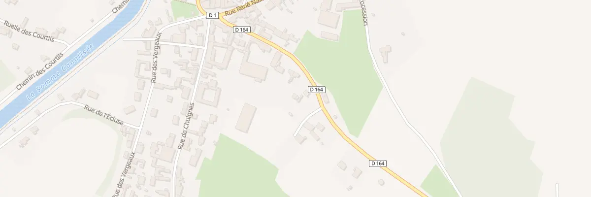 Plan du 13B Rue de Nesle à Cappy