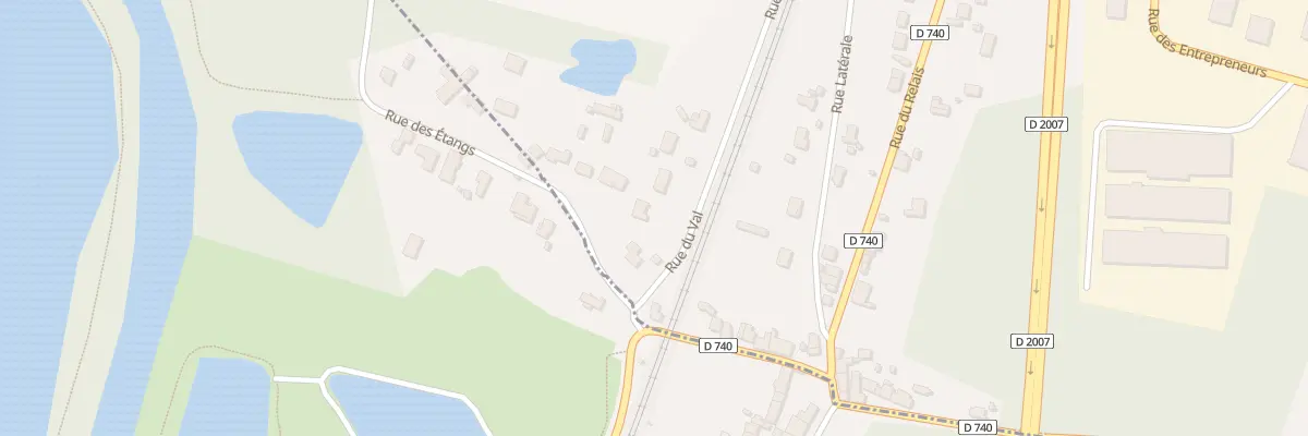 Plan du 136 Rue du Val à Fontenay-sur-Loing