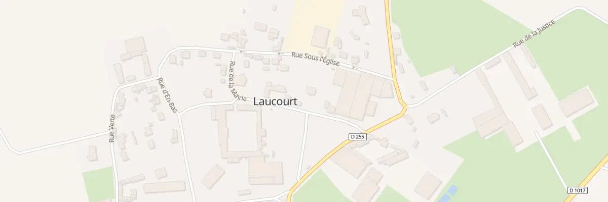 Plan du 9 Rue de la Mairie à Laucourt