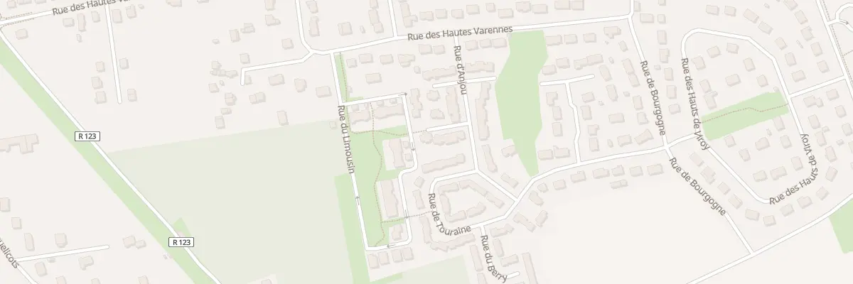 Plan du 39 All du Gâtinais à Amilly