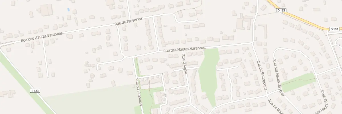 Plan du 584 Rue des Hautes Varennes à Amilly