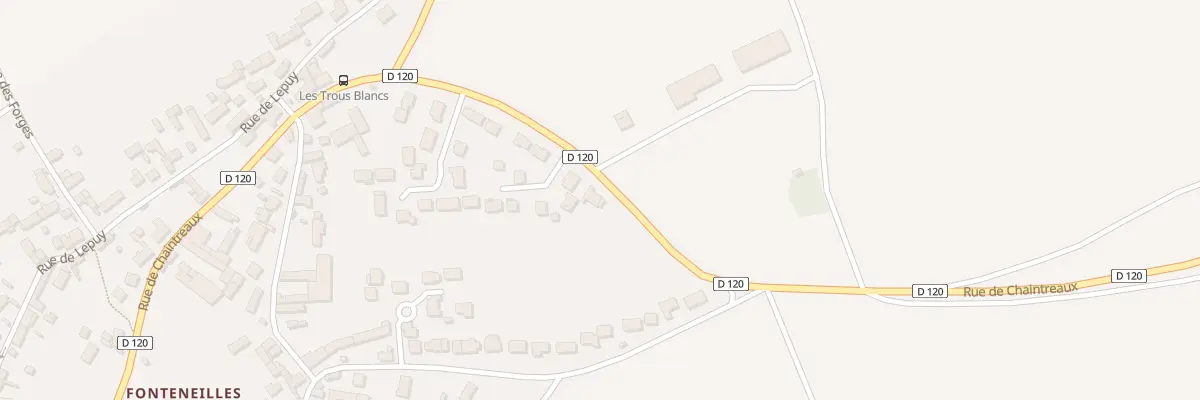 Plan du 84 Rue de Chaintreaux Fonteneille à Souppes-sur-Loing