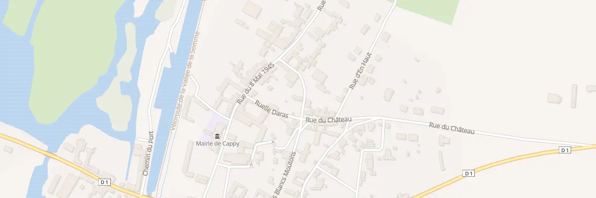 Plan du 3 Rue Vincent Bourse à Cappy