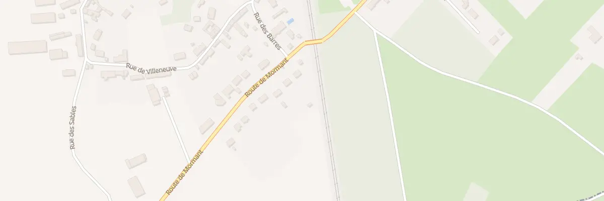 Plan du 575 Rue de Mormant à Amilly
