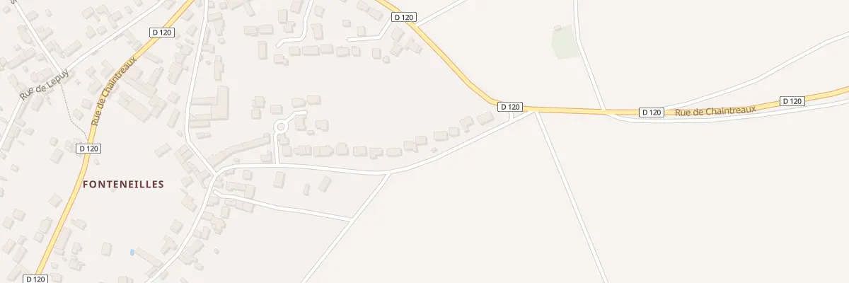 Plan du 25 Rue des Quatre Vents à Souppes-sur-Loing