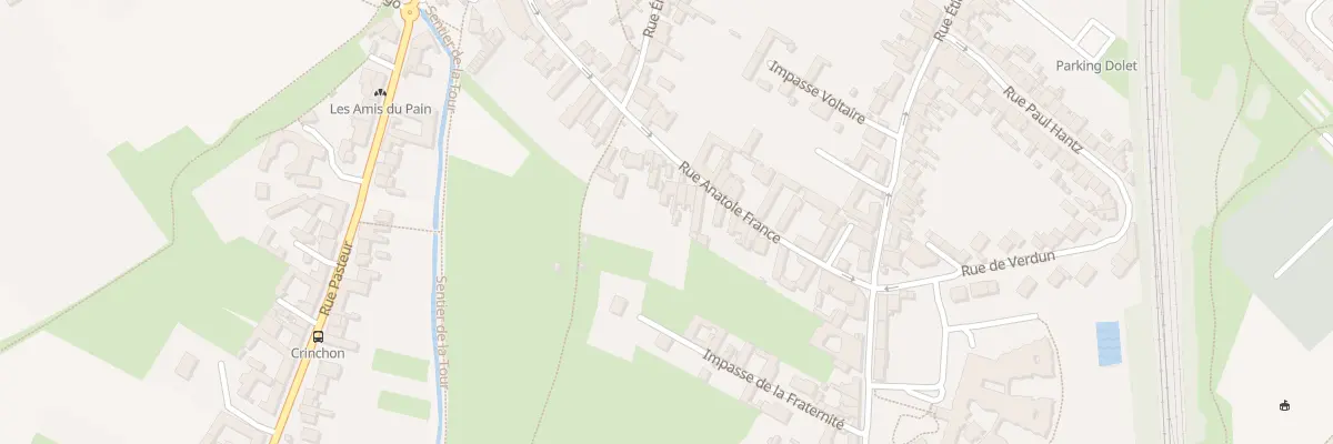 Plan du 30 Rue Anatole France à Achicourt