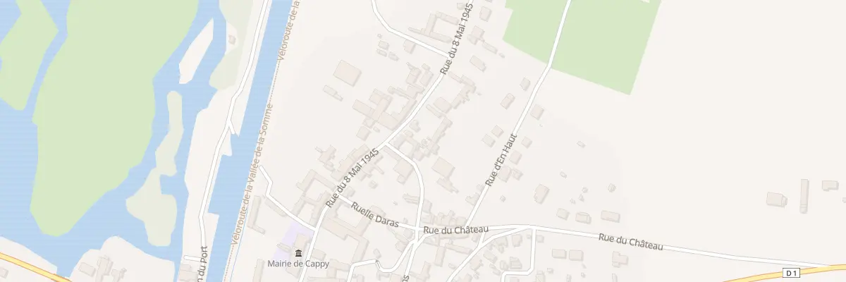 Plan du 13 Rue du Huit Mai 1945 à Cappy