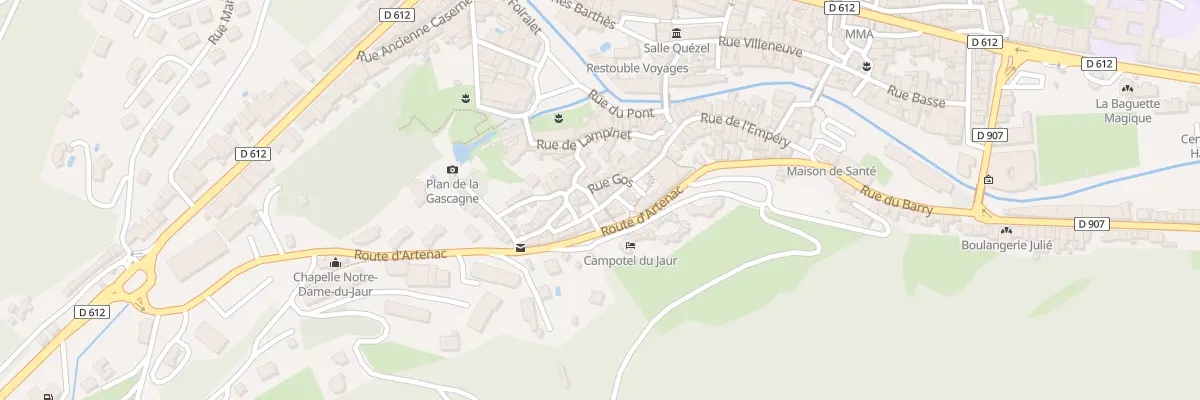 Plan du 6 Rue Notre Dame à Saint-Pons-de-Thomières