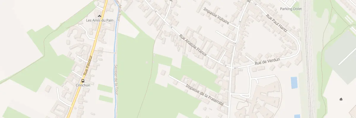 Plan du 32 Rue Anatole France à Achicourt