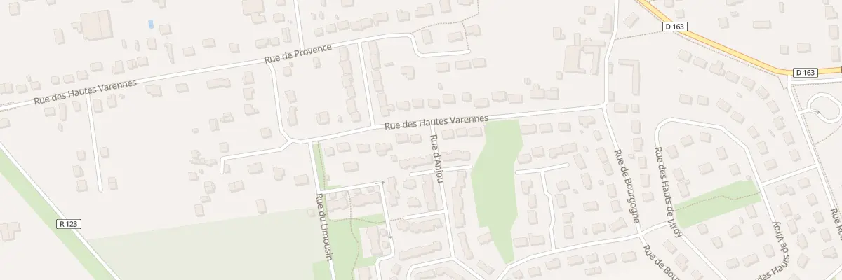 Plan du 604 Rue des Hautes Varennes à Amilly