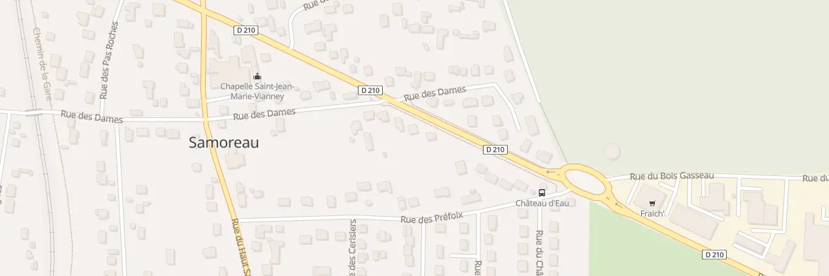 Plan du 28 Rue Royale à Samoreau