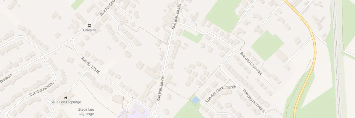 Plan du 27 Rue Jean Jaurès à Agny