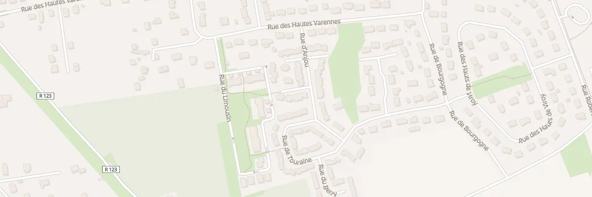 Plan du 27 All du Gâtinais à Amilly