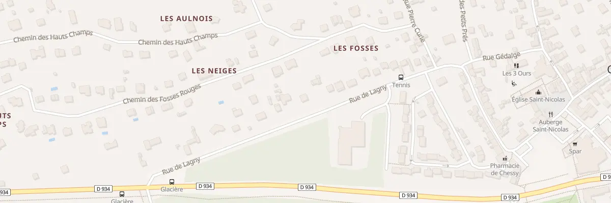 Plan du 24 Rue de Lagny à Chessy