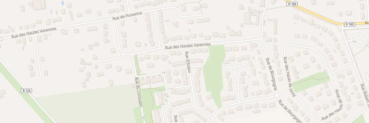 Plan du 8 All de Sologne à Amilly